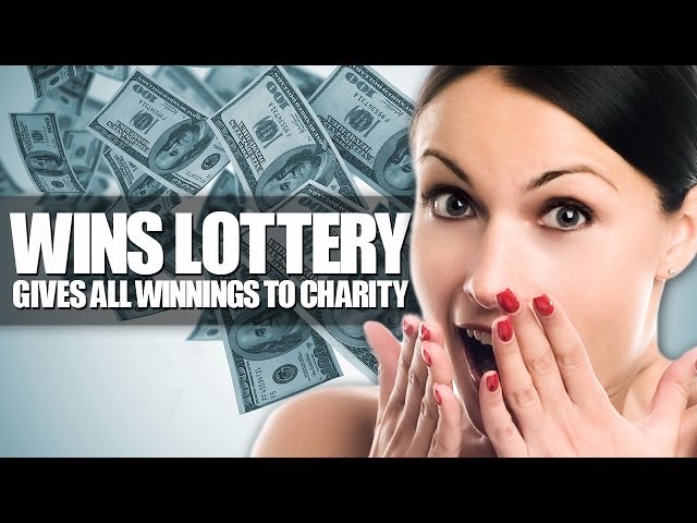 Lottery Winner Gives It All To Charity