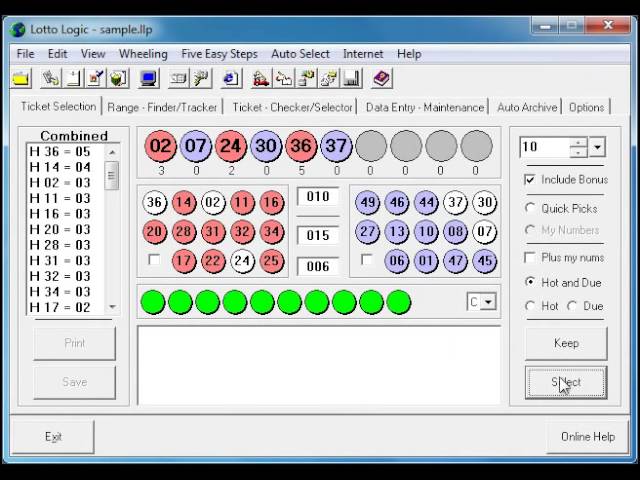 Lotto Software - Lotto Logic Professonal